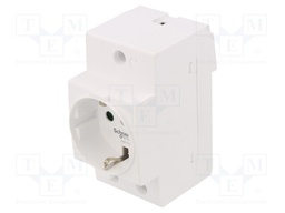 F-type socket (Schuko); 250VAC; 16A; DIN
