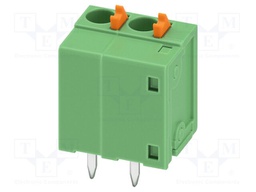 PCB terminal block, nominal current: 15 A, rated voltage (II
