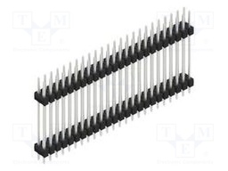 Connector: pin strips; pin header; male; PIN: 48; 2.54mm; THT; 2x24