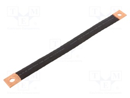 Braids; tape; 35mm2; Ø1: 11mm; Ø2: 11mm; L: 200mm; max.105°C; 20kV/mm