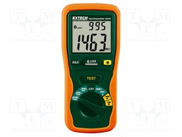 Insulation resistance meter; double LCD,with a backlit