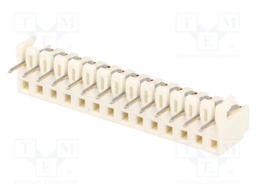 Socket; wire-board; female; KK 254; 2.54mm; PIN: 14; bottom entry