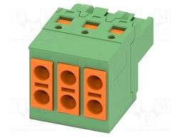 PCB connector, nominal cross section: 1.5 mm?, color: green,