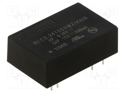Converter: DC/DC; 3W; Uin: 18÷36V; Uout: 15VDC; Iout: 200mA; DIP24