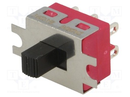 Switch: slide; Pos: 2; DPDT; 2A/250VAC; ON-ON; Mounting: screw type