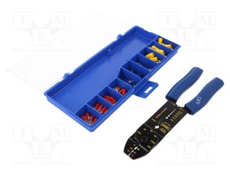 Kit: for crimping push-on connectors, terminal crimping