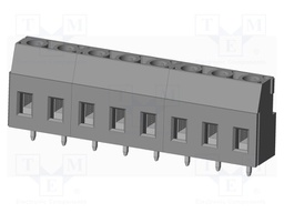 Connector: PCB terminal block; terminal; Plating: tinned; on PCBs