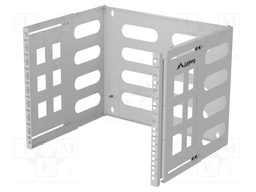 Wall mounting element; 8U; Dimensions: 497x390x400mm; grey; 12kg