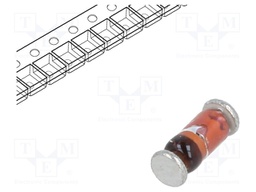 Diode: rectifying; SMD; 100V; 200mA; 4ns; Package: reel,tape; SOD80C