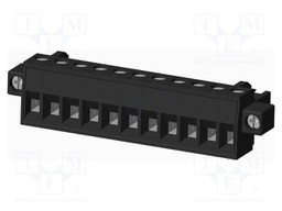 Connector: pluggable terminal block; plug; female; straight; 5mm