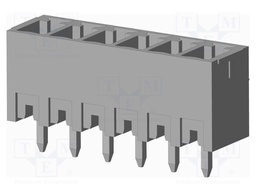 Connector: pluggable terminal block; socket; male; on PCBs