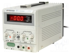 Power supply: laboratory; Channels: 1; 0÷30VDC; 0÷3A; Plug: EU