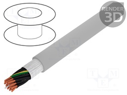 Wire: control cable; ÖLFLEX® FD CLASSIC 810; 18G1,5mm2; PVC; grey