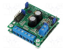 DC-motor driver; VNH2SP30; 19.5kHz; PWM,RS232,TTL; 13A