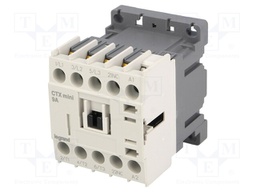 Contactor: 3-pole; NO x3; Auxiliary contacts: NC; 230VAC; 9A; DIN