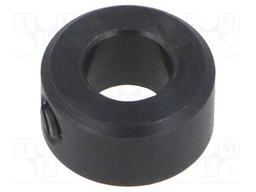 Circlip; oxidized steel; 8mm; Ring: external; Body: black