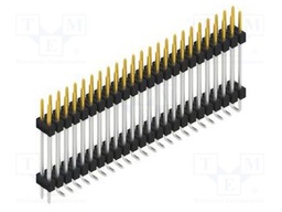 Connector: pin strips; pin header; male; PIN: 48; 2.54mm; SMT; 2x24