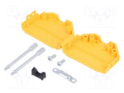 Enclosure: for D-Sub connectors; D-Sub 25pin,D-Sub HD 44pin