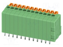 PCB terminal block, nominal current: 6 A, rated voltage (III