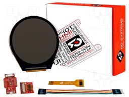 Display: TFT; 1.3"; 240x240; Interface: GPIO,I2C-Master; 300cd/m2