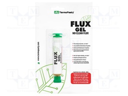 Flux: rosin based; RMA; gel; plastic container; 10ml