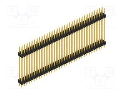 Connector: pin strips; pin header; male; PIN: 68; 2.54mm; THT; 2x34
