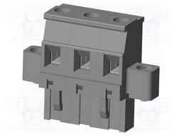 Connector: pluggable terminal block; plug; female; angled 90°