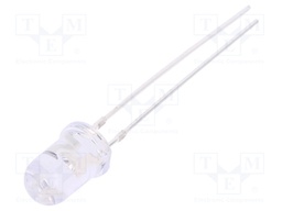 CRLED; 5mm; green; 12000mcd; 30°; Front: convex; Pitch: 2.54mm