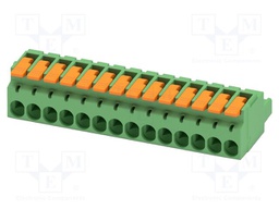 PCB connector, nominal cross section: 2.5 mm?, color: green,