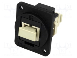 Connector: fiber optic; coupler; multi mode simplex (MM)