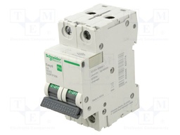 Circuit breaker; 230/400VAC; Inom: 6A; Poles: 2; Charact: C; 6kA