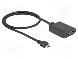 Splitter; HDMI 2.0; 3D,4K,HDCP 1.4,HDCP 2.2,HDR,LPCM,UHD 2160p