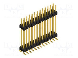Connector: pin strips; pin header; male; PIN: 26; 2.54mm; SMT; 2x13
