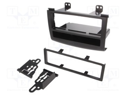 Radio mounting frame; Nissan; 1 DIN; black