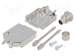 Enclosure: for D-Sub connectors; D-Sub 9pin,D-Sub HD 15pin