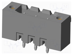 Connector: pluggable terminal block; socket; male; on PCBs