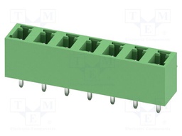 PCB headers, nominal cross section: 1.5 mm?, color: green, n