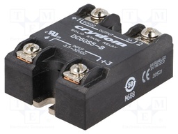 Relay: solid state; Ucntrl: 3.5÷32VDC; 7A; 3÷48VDC; Series: DC60