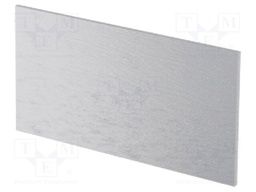 Rear panel; for ITALTRONIC enclosure