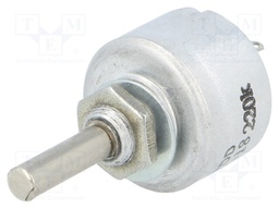 Potentiometer: shaft; single turn; 220kΩ; 1W; ±20%; 4mm; linear; THT