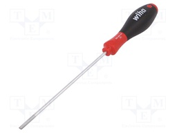 Screwdriver; slot; Size: 4,0x0,8mm; Series: SoftFinish®