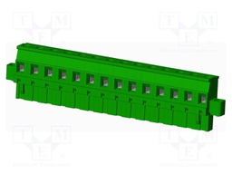 Connector: pluggable terminal block; plug; female; angled 90°