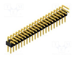 Connector: pin strips; pin header; male; PIN: 42; 2.54mm; THT; 2x21