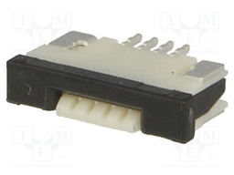 Connector: FFC (FPC); horizontal; PIN: 4; ZIF,top contacts; SMT