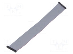 Ribbon cable with IDC connectors; Tape ph: 0.64mm; 250.19mm