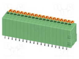 PCB terminal block, nominal current: 6 A, rated voltage (III