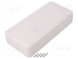 Enclosure: multipurpose; X: 80mm; Y: 165mm; Z: 35mm; LC; ABS; white