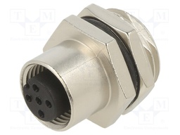 Socket; M12; PIN: 5; female; A code-DeviceNet / CANopen; soldering