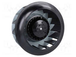 Fan: AC; radial; 230VAC; Ø182x85mm; 510m3/h; 63dBA; ball bearing