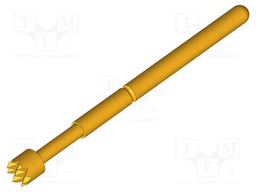 Test needle; Operational spring compression: 2.4mm; 4A; Ø: 1.5mm